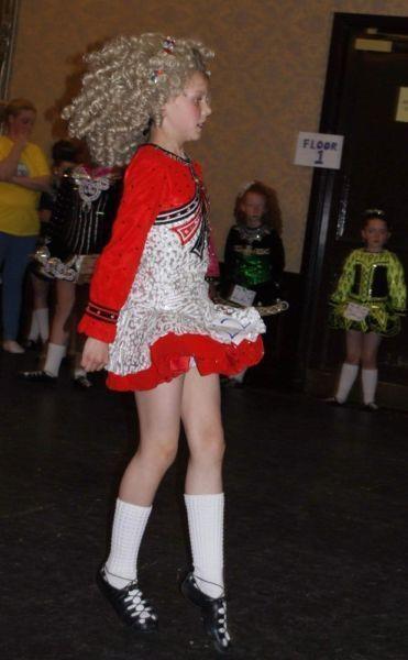 Irish dancing dress