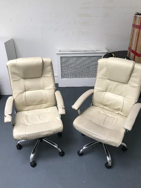 Two USED Office chairs For FREE