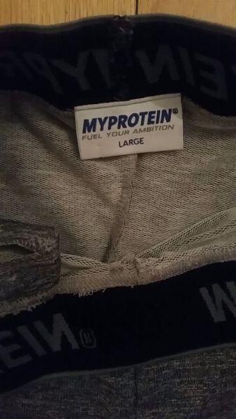 MyProtein grey gym leggings