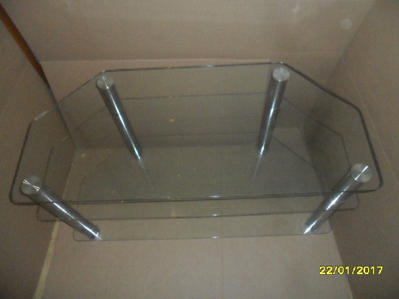 Glass Tv Table