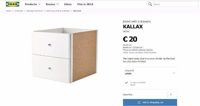 IKEA Shelvings