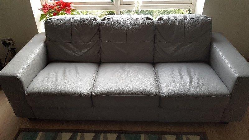 Three-seat sofa & armchair SKOGABY used for 1 year, great condition