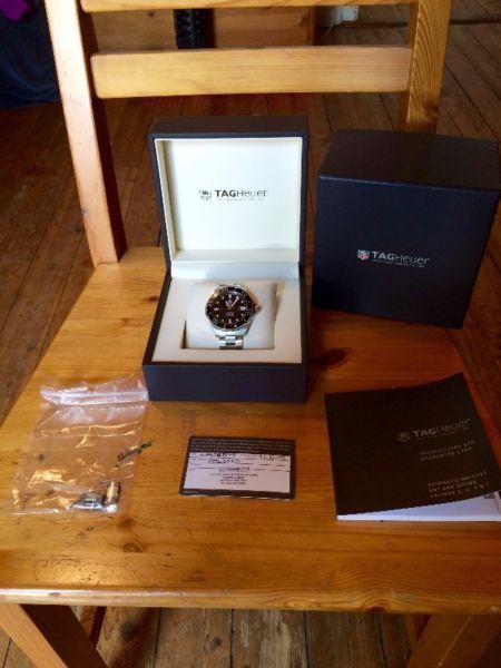 TAG HEUER Caliber 5 , 300m . Excellent condition , Includes paperwork and Box etc
