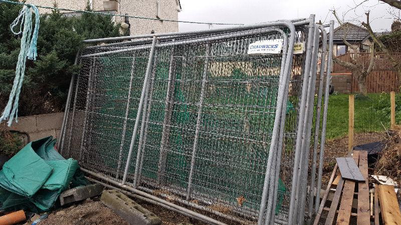 Metal Fencing (building site security, etc)