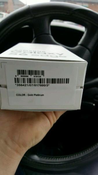 Samsung Galaxy S6 Edge 32 GB never opened brand new in box