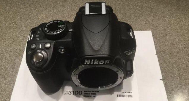 Nikon D3100 Plus-other Amazing Items -bought New- Lens Not Included-amazing Bundle