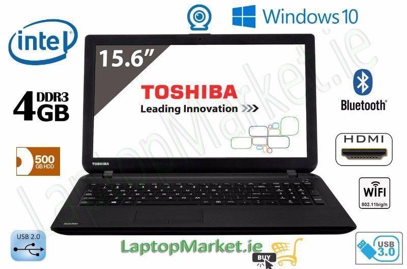 Toshiba C50B Intel N2840 DualCore 4GB 500GB Black 15.6