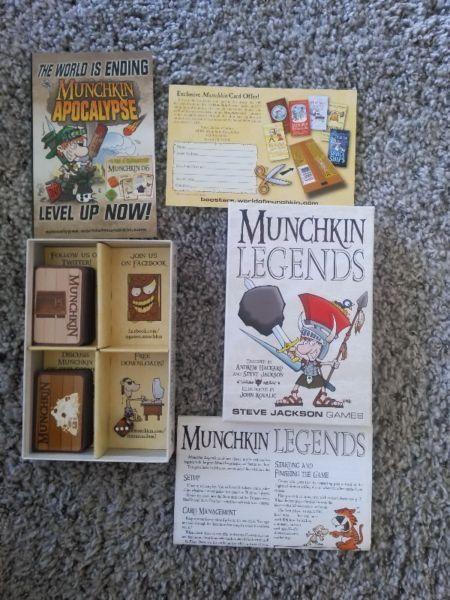 Munchkin Legends - Perfect conditions!