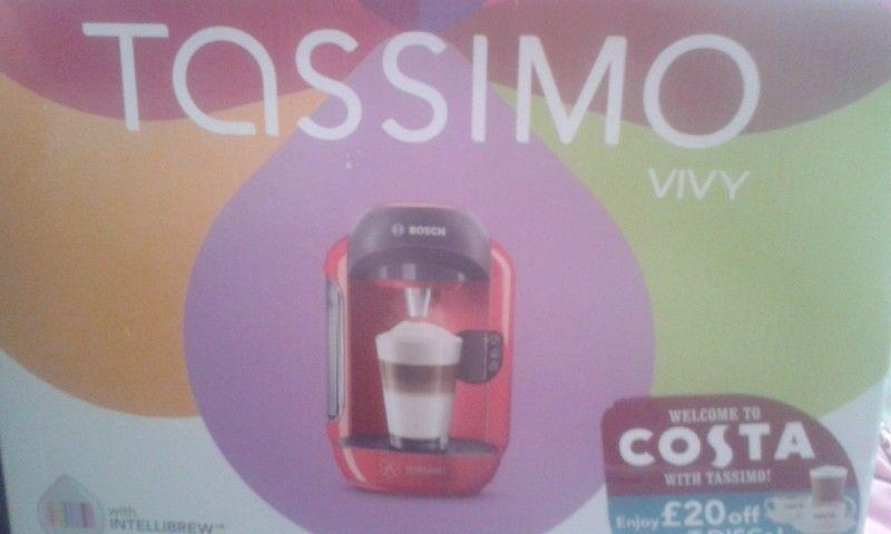 tassimo vivy brand new