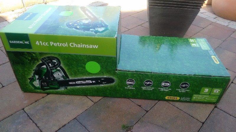 41cc Petrol Chainsaw new and Unused