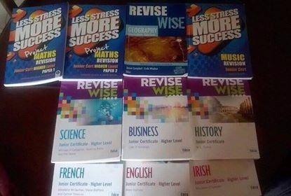 revise wise/less stress junior cert, rarely used