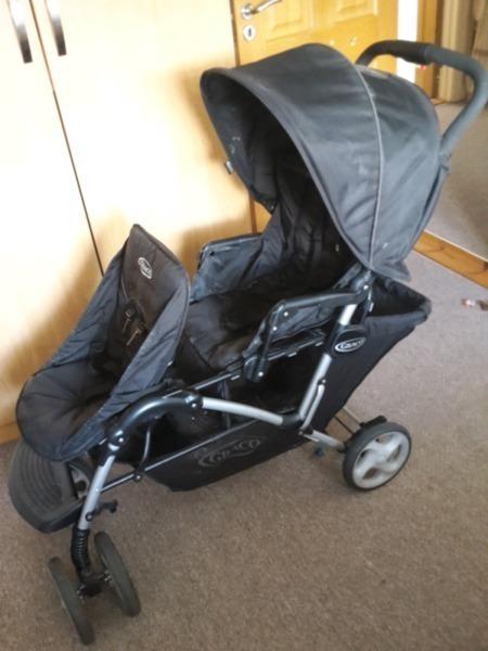 Graco Double Seat Push Chair