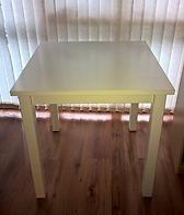 Ikea white wooden table