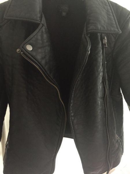 Top shop leather jacket