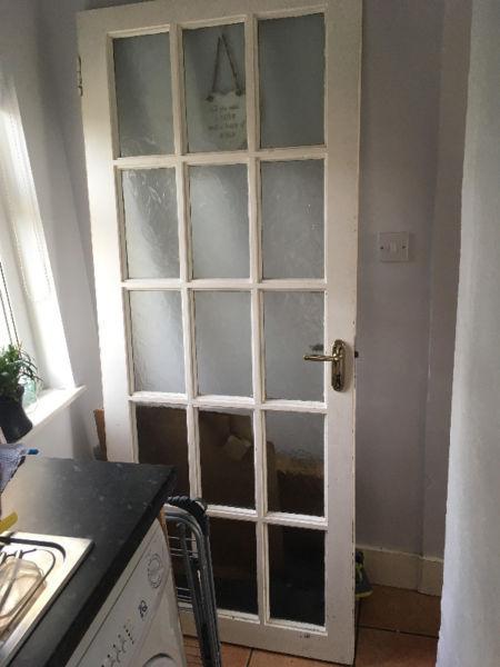 Glass Paned Door FREE TO TAKEAWAY