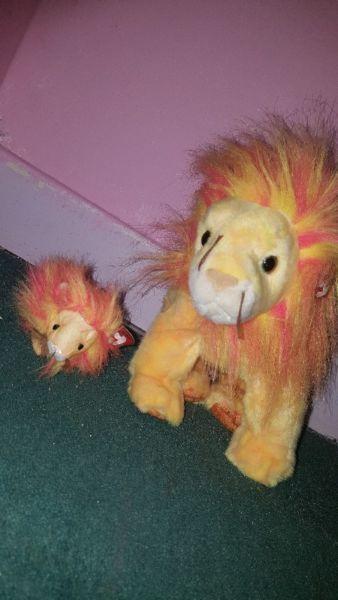 Ty toy lion