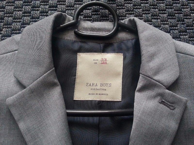Communion Suit - Grey Jacket, Trousers, Shirt & Bow Tie