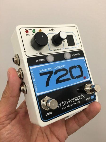 Electro Harmonix 720 Stereo Loop Pedal - as new as can be