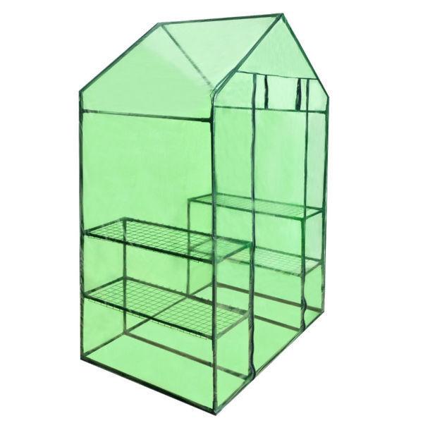 Walk-in Greenhouse with 4 Shelves(SKU41545)