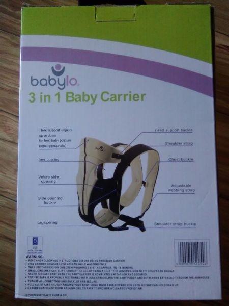Baby carrier babylo new
