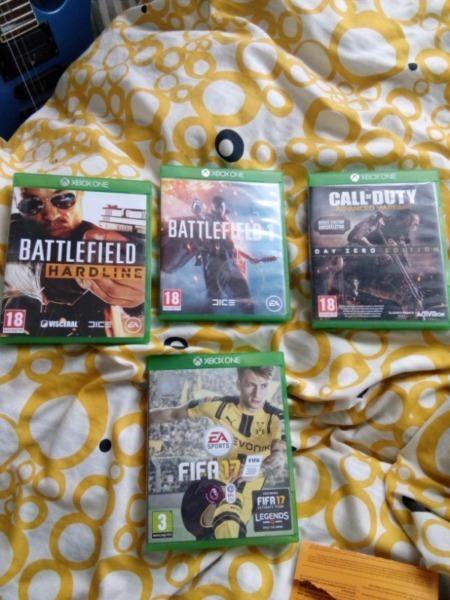 Xbox one1tb nearly new 4 new anough games 4 of the best ones out