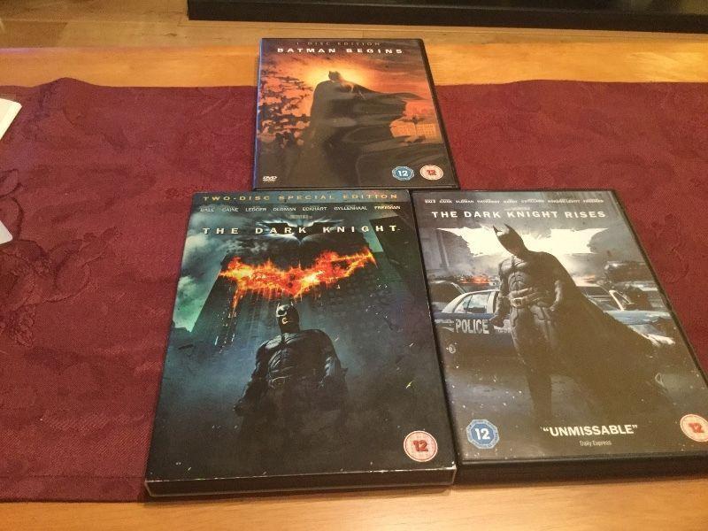 3 Batman DVDs