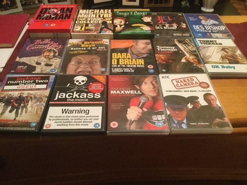 Selection of comedy DVDs (14)