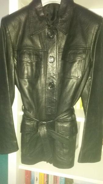 Woman leather jacket