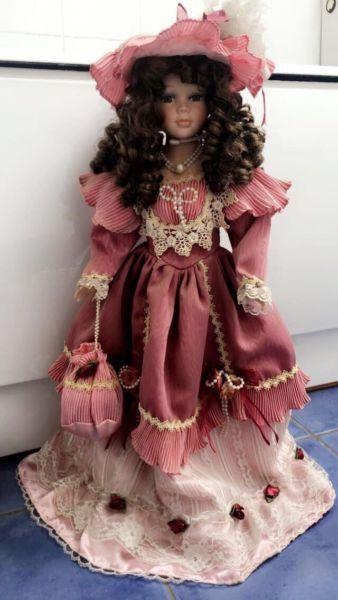 Beautiful vintage porcelain collectors doll