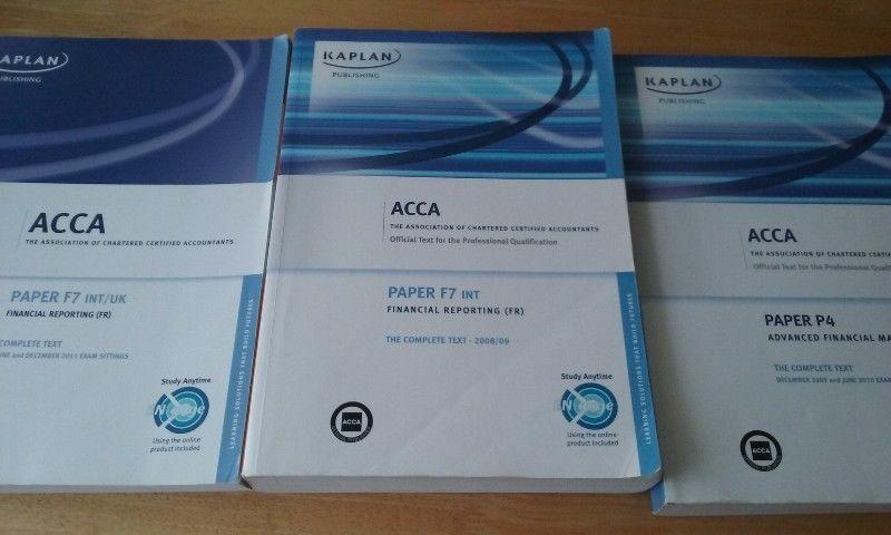 ACCA books for students