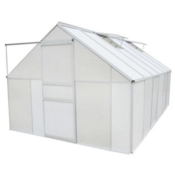 Greenhouse 12' x 8' Polycarbonate & Aluminium(SKU40191)