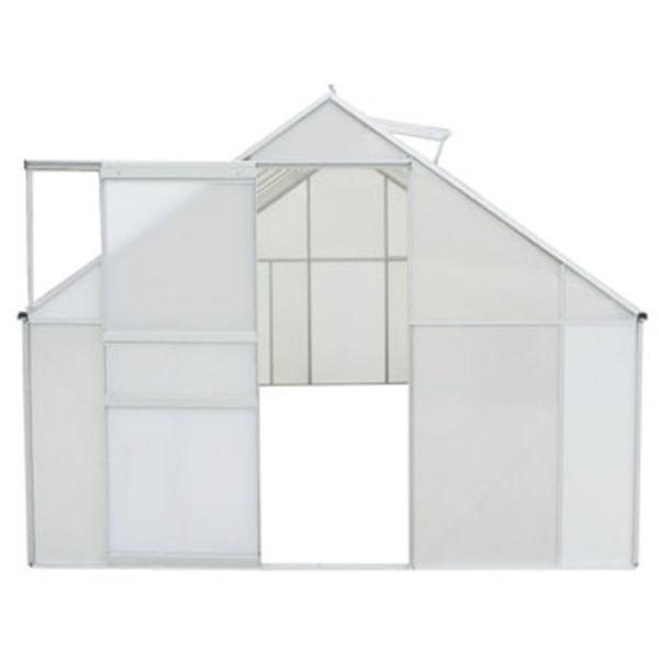 Greenhouse 12' x 8' Polycarbonate & Aluminium(SKU40191)