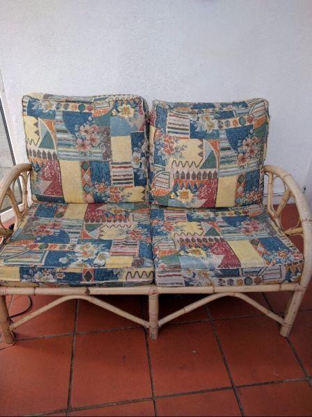 CONSERVATORY 2 SEATER AND TWO ARMCHAIRS FOR SALE