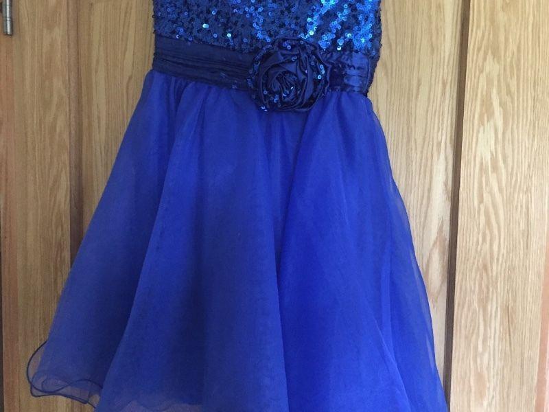 Size 8 Blue dress