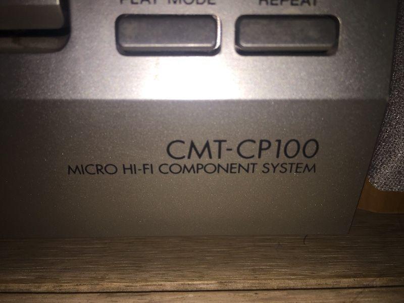 Sony CMT-CP100 Micro HI-FI component Stereo System