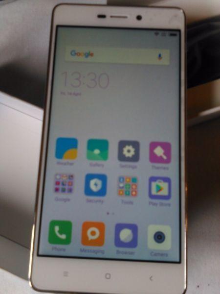 XIAOMI Redmi 3S mobile phone 4G 5.0'' DUAL SIM unlocked 1.4GHz 2GB RAM 16GB SILVER Fingerprint