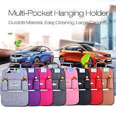 Honana HN x2 car back seat organiser 7 colours hanging holder car storage bag travel accessories