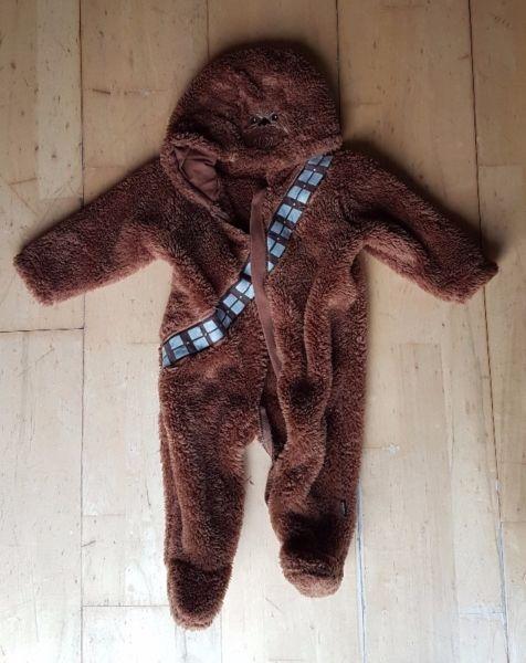 Star Wars Chewbacca Fleece Onesie - one or twins