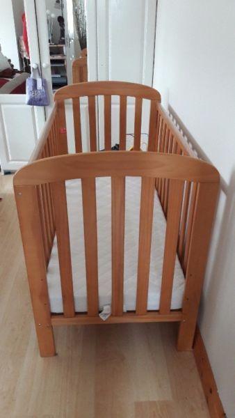Cot for sale - like new