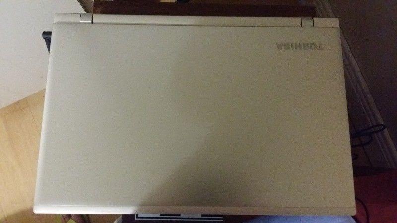 Premium Satin Gold TOSHIBA Satellite P50-C-128 laptop in pristine condition!!