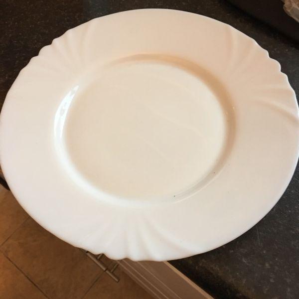 1 plate and 1 bowl