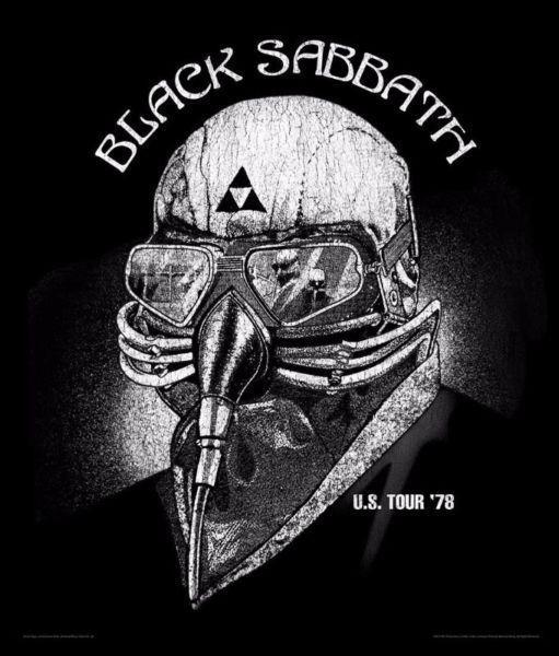 Black Sabbath - US Tour 1978 - Rare Mini Print/Poster