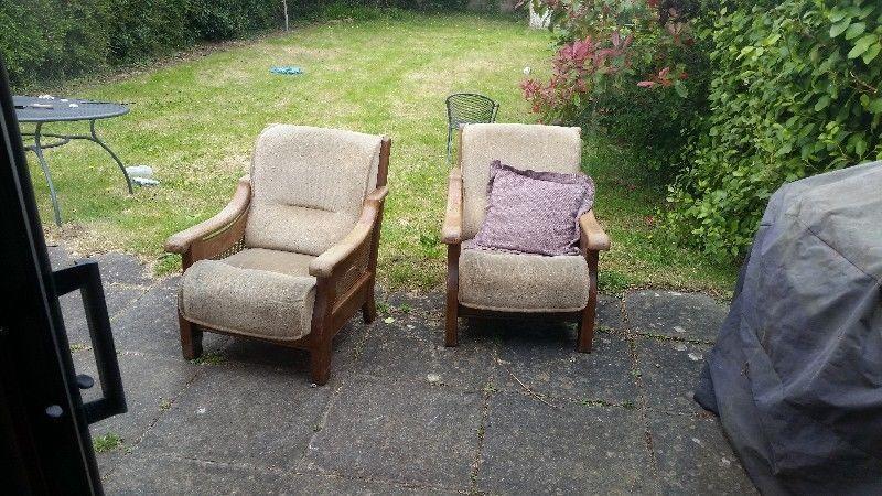Pair of armchairs -free