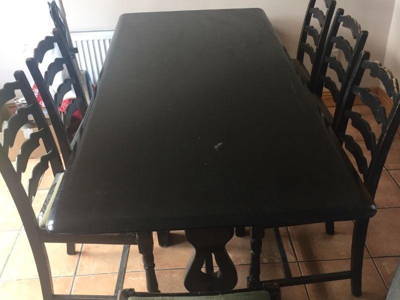 Free dining table and suite of furniture