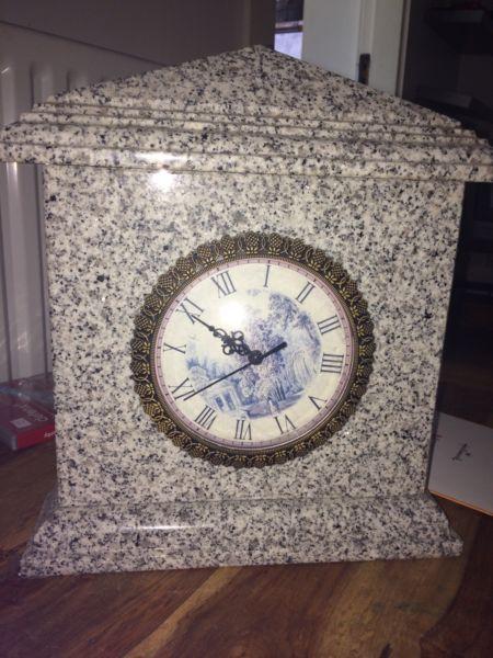 Granite clock