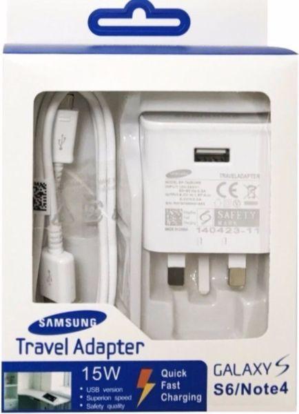 Samsung Original Fast Charger /Adapter For Samsung Galaxy s6 s7 Note 4