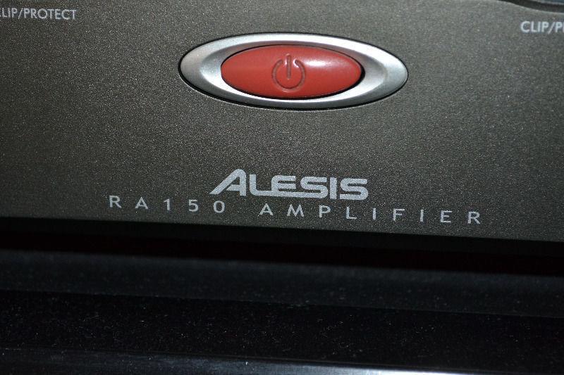 Alesis RA150 2 Channel 150W Power Amplifier - USED - Great Condition