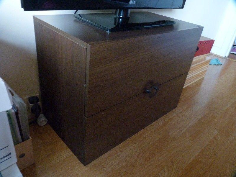 IKEA TV bench with 2 drawers or chest of 2 drawers