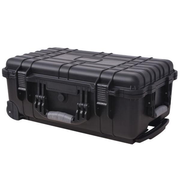 Tool Boxes:Wheel-equipped Tool/Equipment Case with Pick & Pluck(SKU140304)