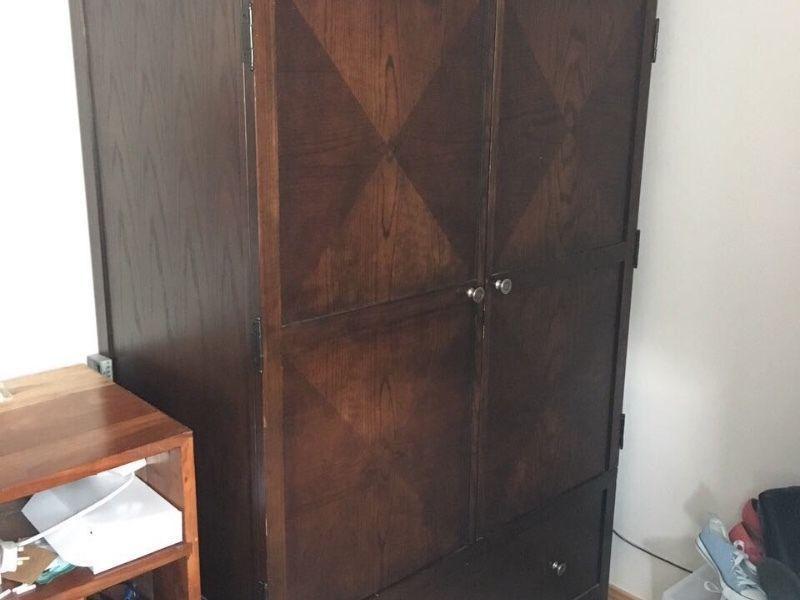 Wooden wardrobes - great condition